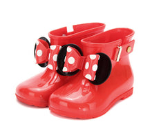 Load image into Gallery viewer, Mini Melissa 3 Color Rain Boots 2019 New Anti-Skid Jelly Rain Boots Boys Melissa Girls Mickey Shoes Jelly Baby Water Shoes