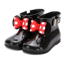 Load image into Gallery viewer, Mini Melissa 3 Color Rain Boots 2019 New Anti-Skid Jelly Rain Boots Boys Melissa Girls Mickey Shoes Jelly Baby Water Shoes