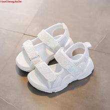 Load image into Gallery viewer, HaoChengJiaDe Summer Children's Beach Shoes Kids Flats Soft Anti-slippery Size 21-30 Footwear Shoes Kids Sandals For Boys Girls
