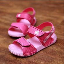 Load image into Gallery viewer, Children sandals  fashion boys and girls non-slip summer beach  sandals wear-resistant and multi-color shoes